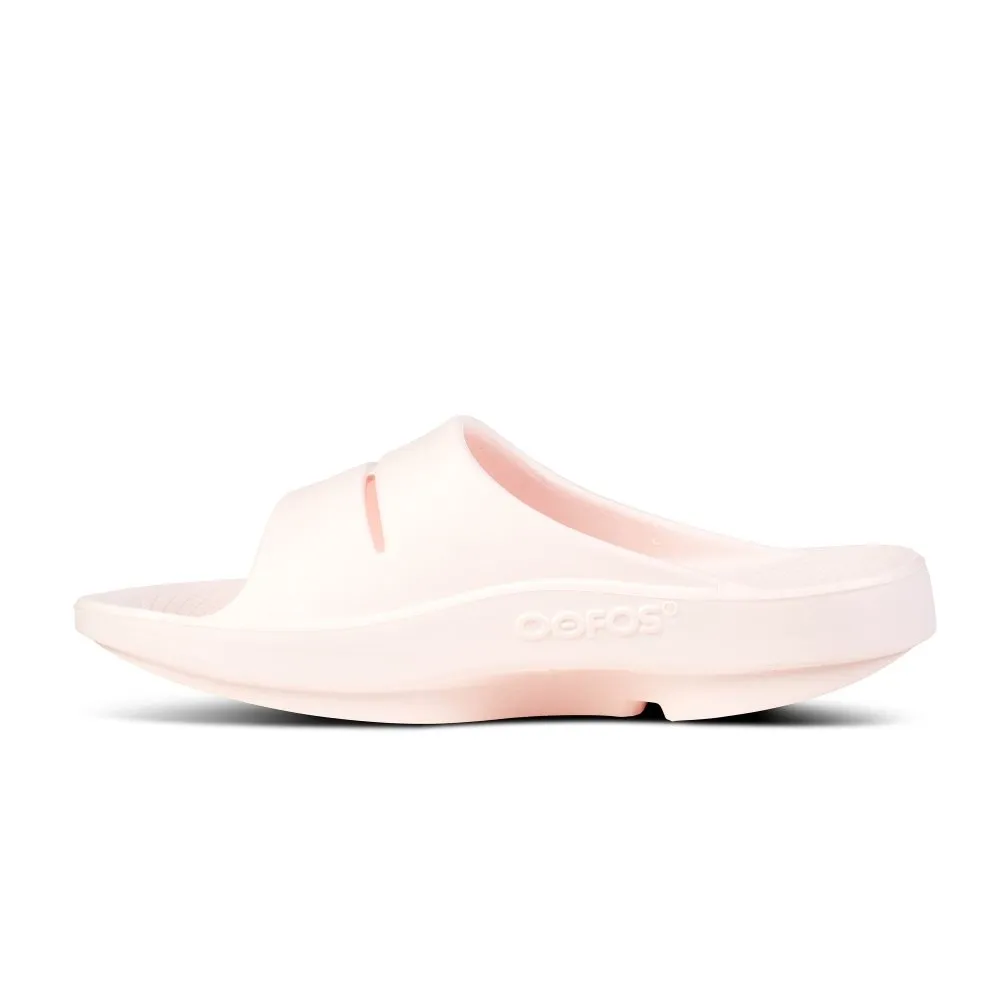 OOFOS Women's OOahh Slide Sandal - Blush