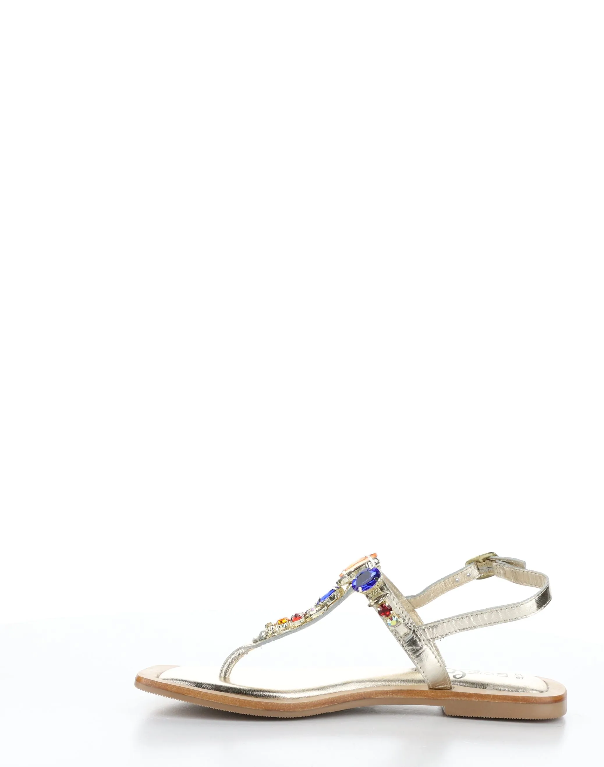 OTU GOLD Buckle Sandals