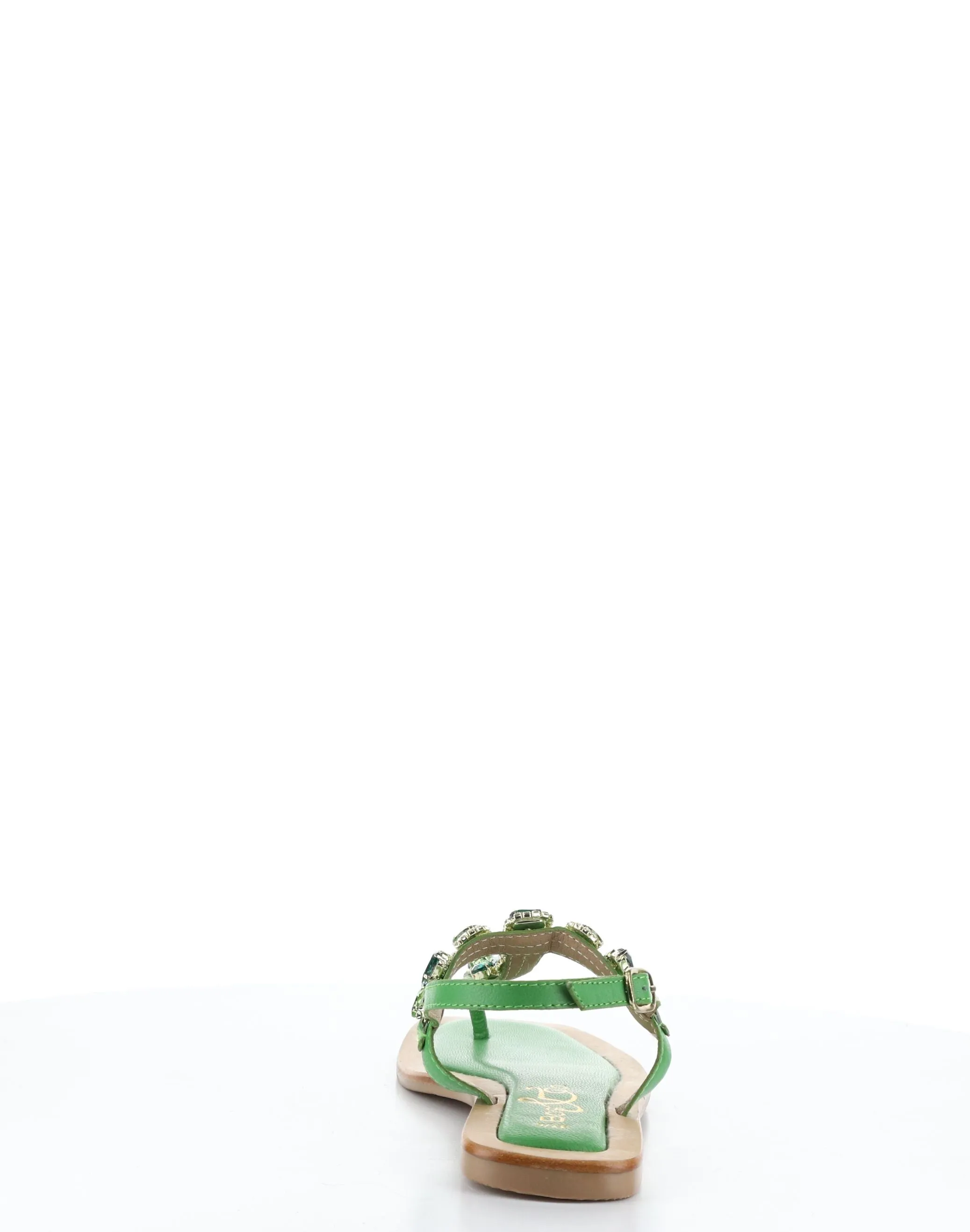 OTU GREEN Buckle Sandals