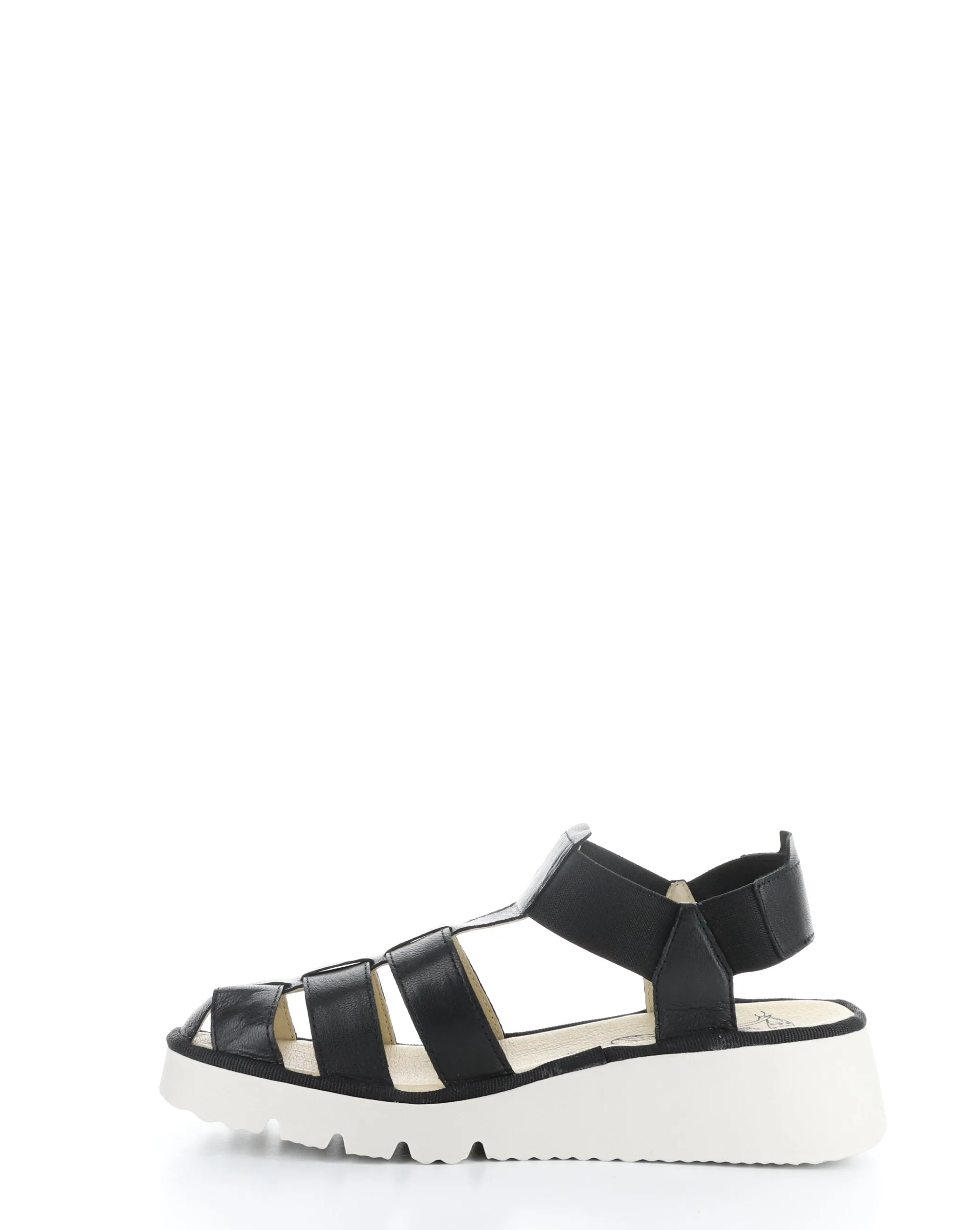 PEFI429FLY 000 BLACK Elasticated Sandals