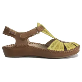 Pikolinos Puerto Vallarta 655-0575 Leather Womens Sandals - Brown