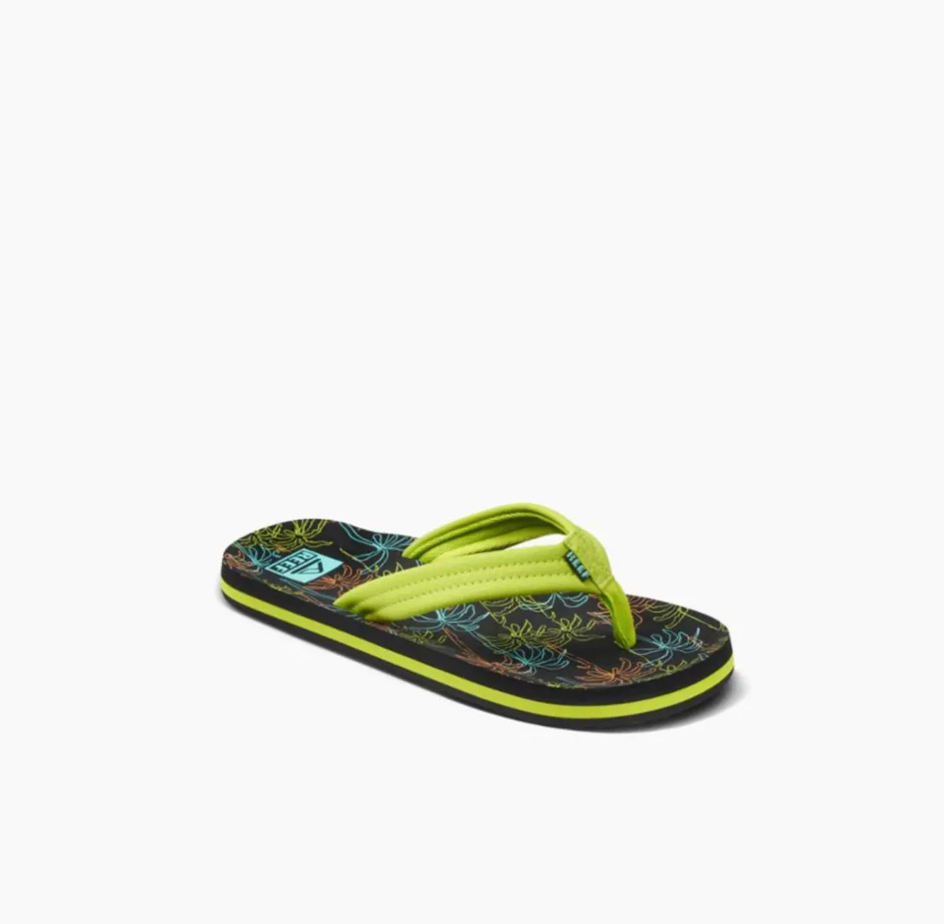 Reef Neon Palm Ahi Children's Sandal