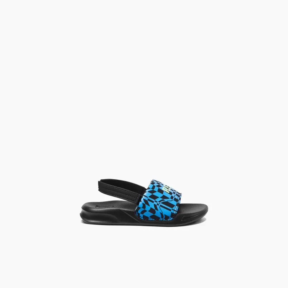 Reef Swell Checkers Toddler One Slide