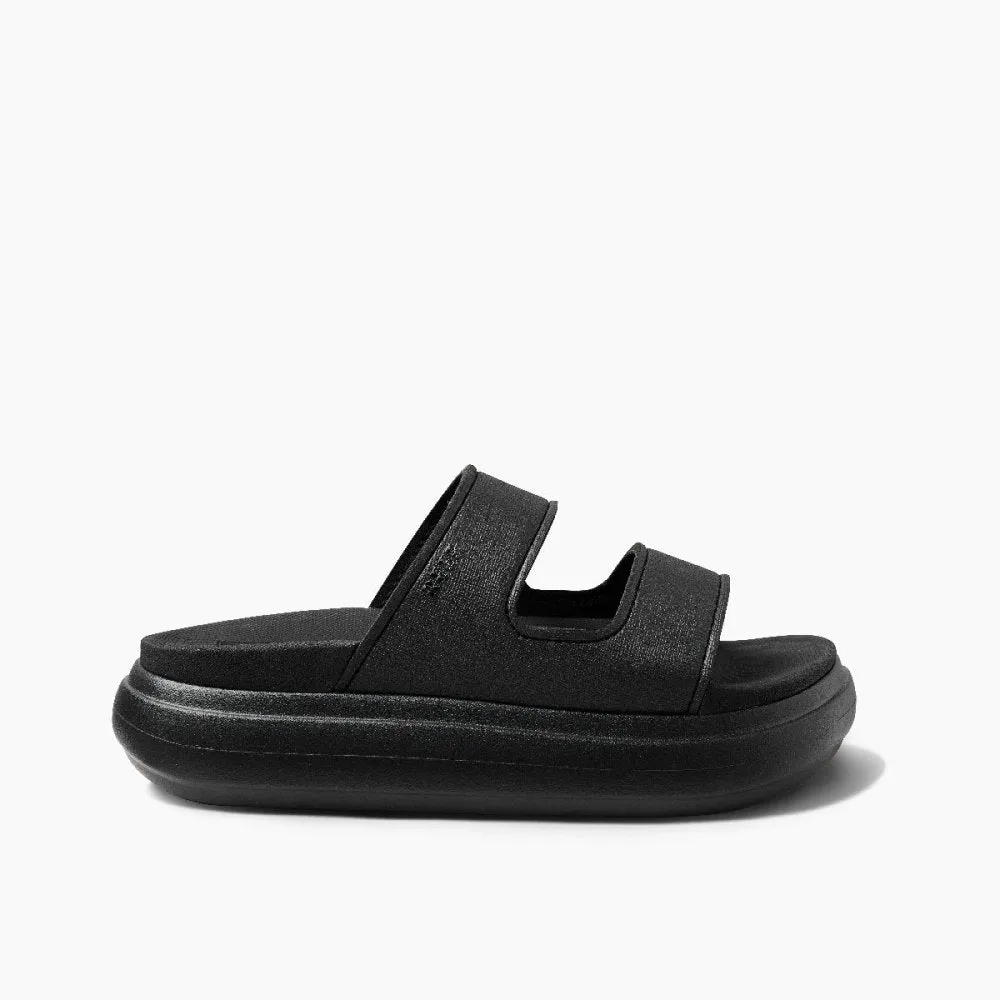 Reef Women's Cushion Bondi 2 Bar - Black/Black