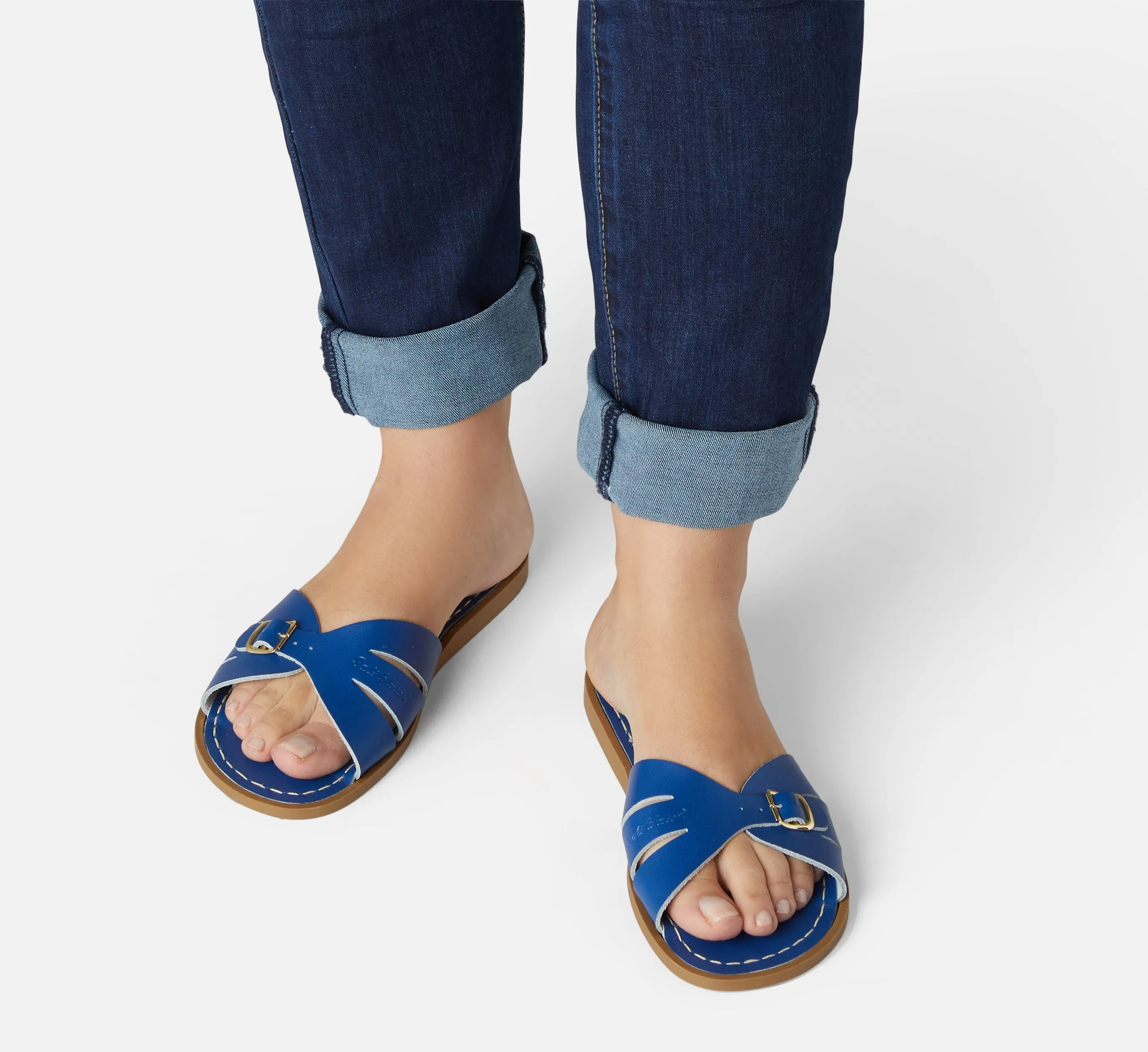 Salt-Water Sandals Classic Slide Cobalt - adult