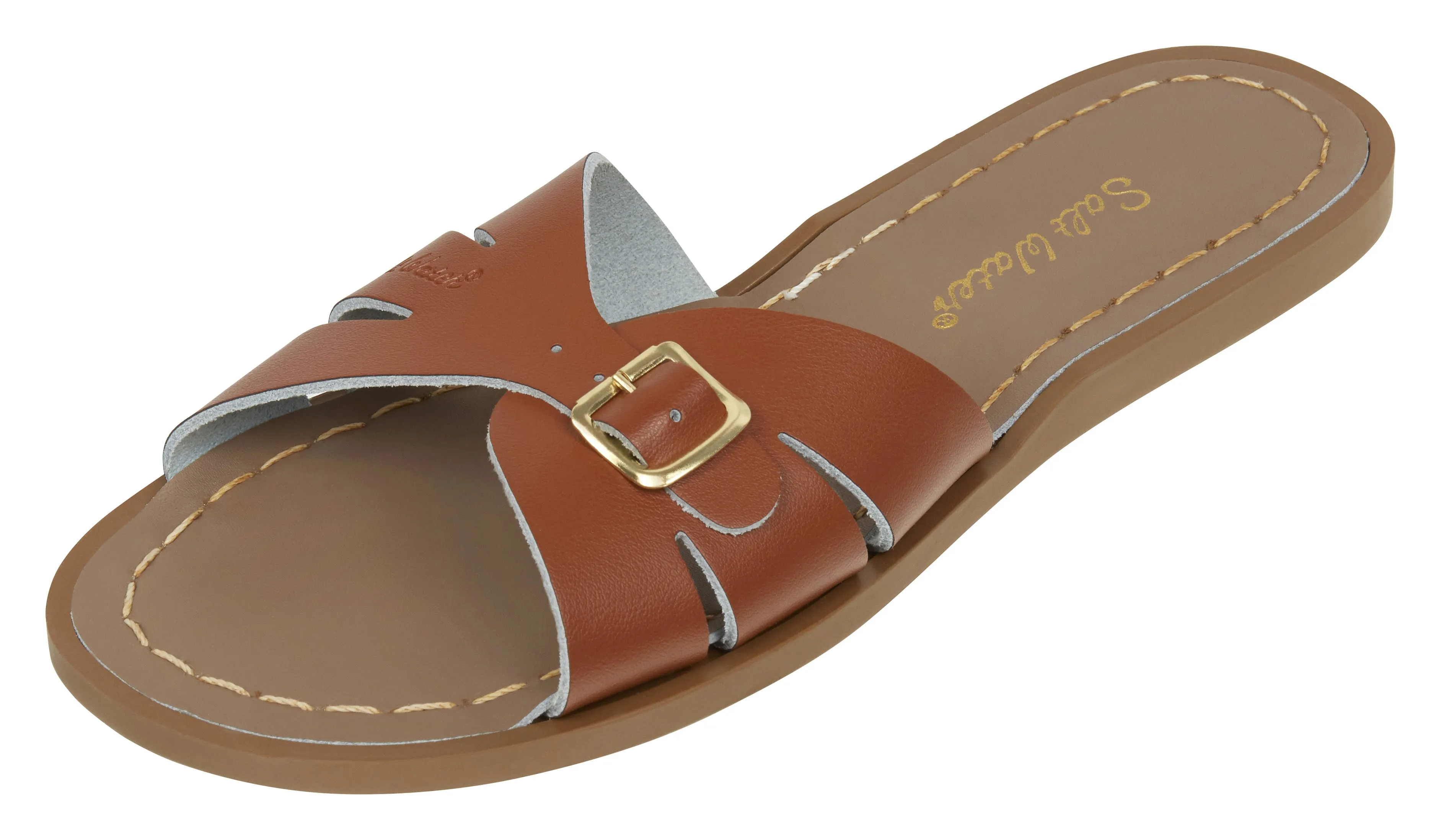 Salt-Water Sandals Classic Slide Tan - adult