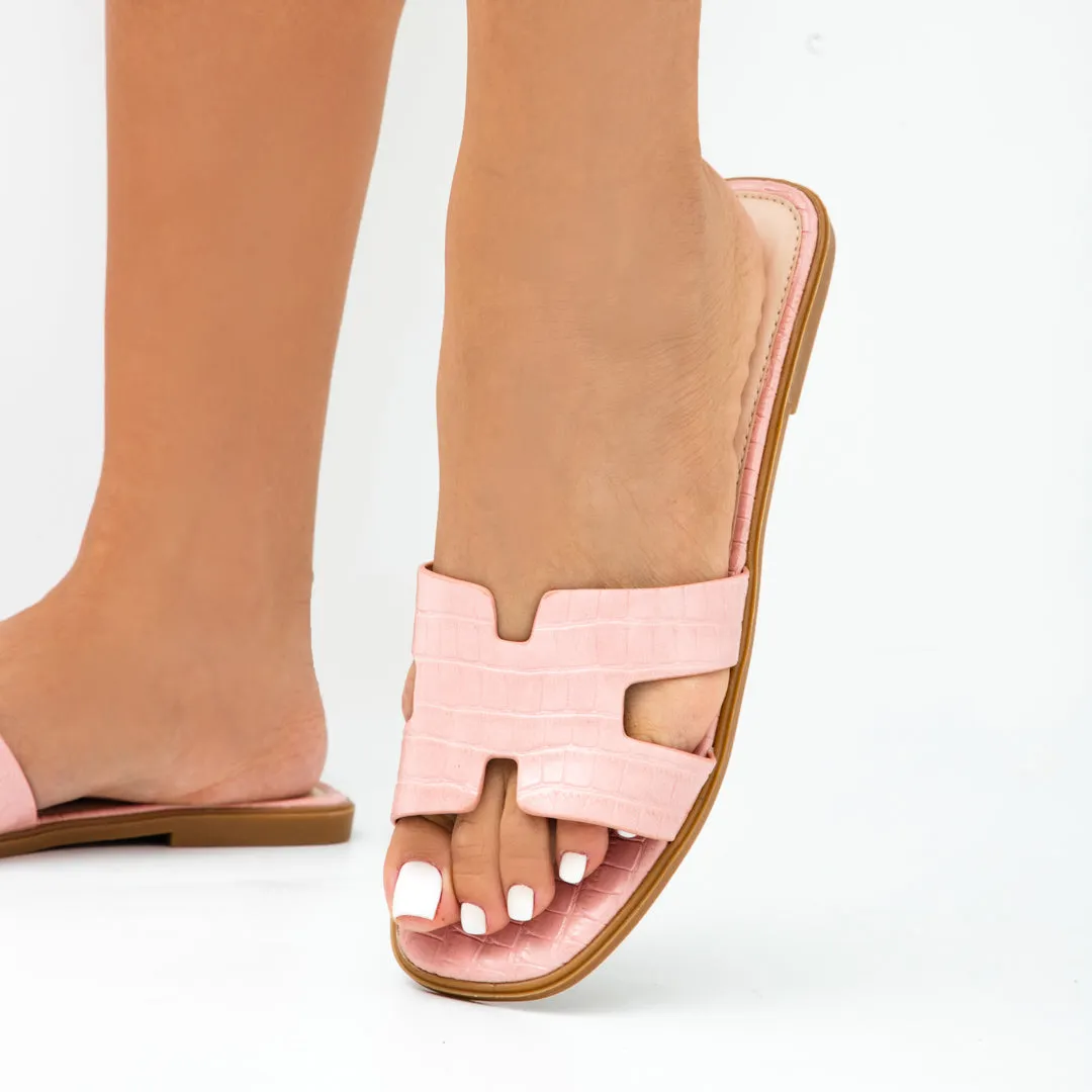 Sandalias Orion rosa palo