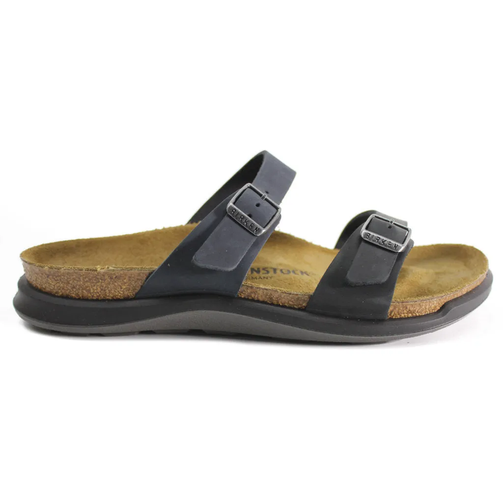 Sierra CT Waxy Leather Unisex Slide Sandals