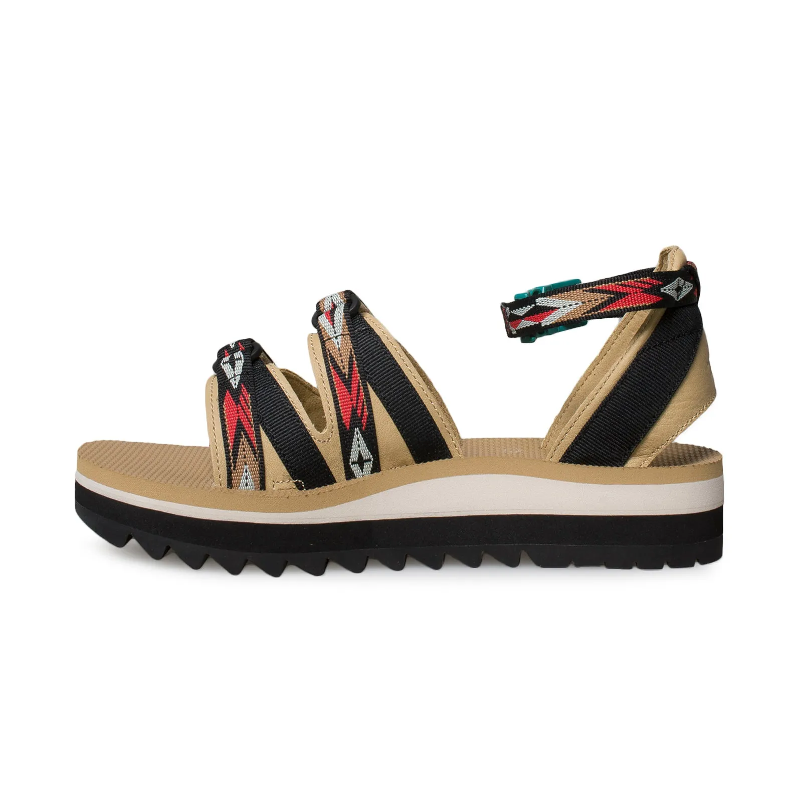 Teva Midform Ceres Double Diamond Firey Red Sandals - Women's