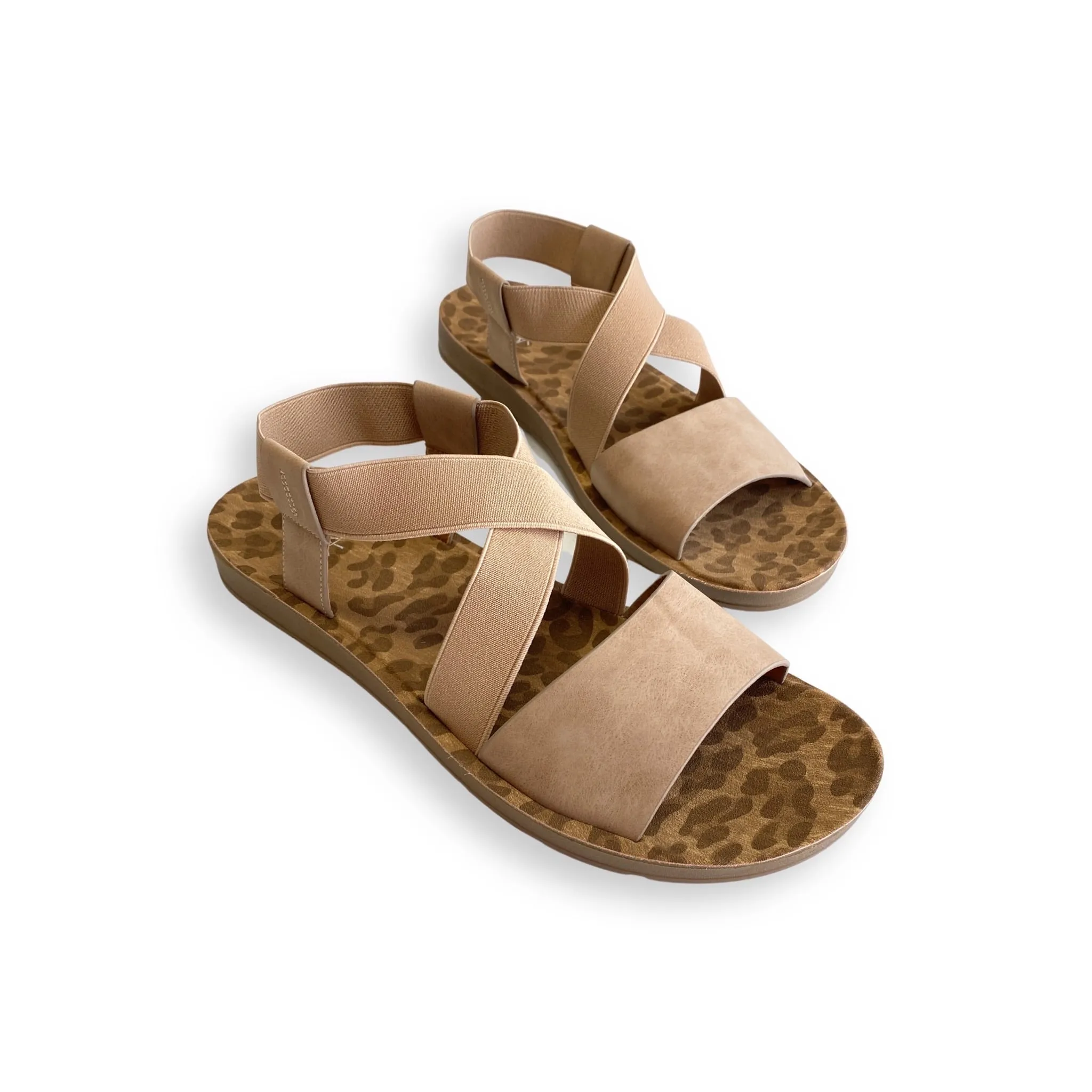 Thrive Sandals in Tan