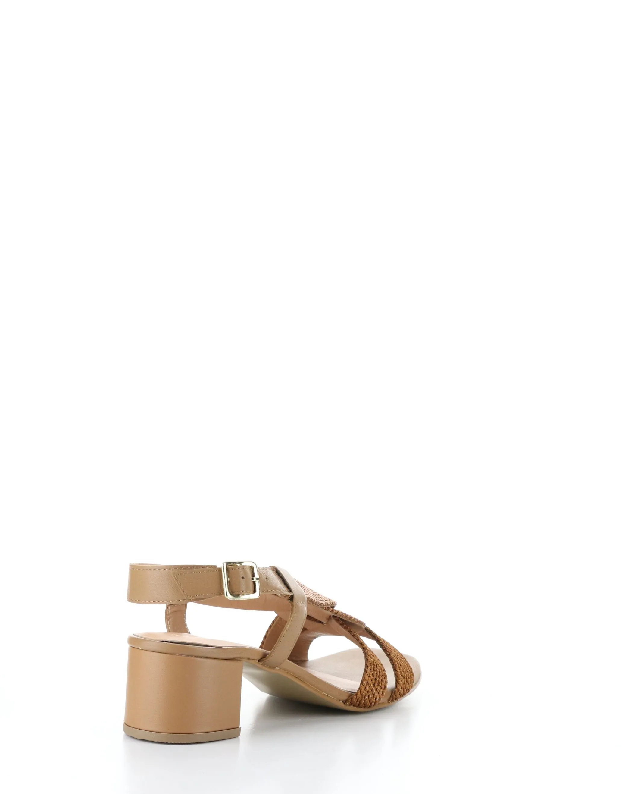 UPBEAT TAN Buckle Sandals