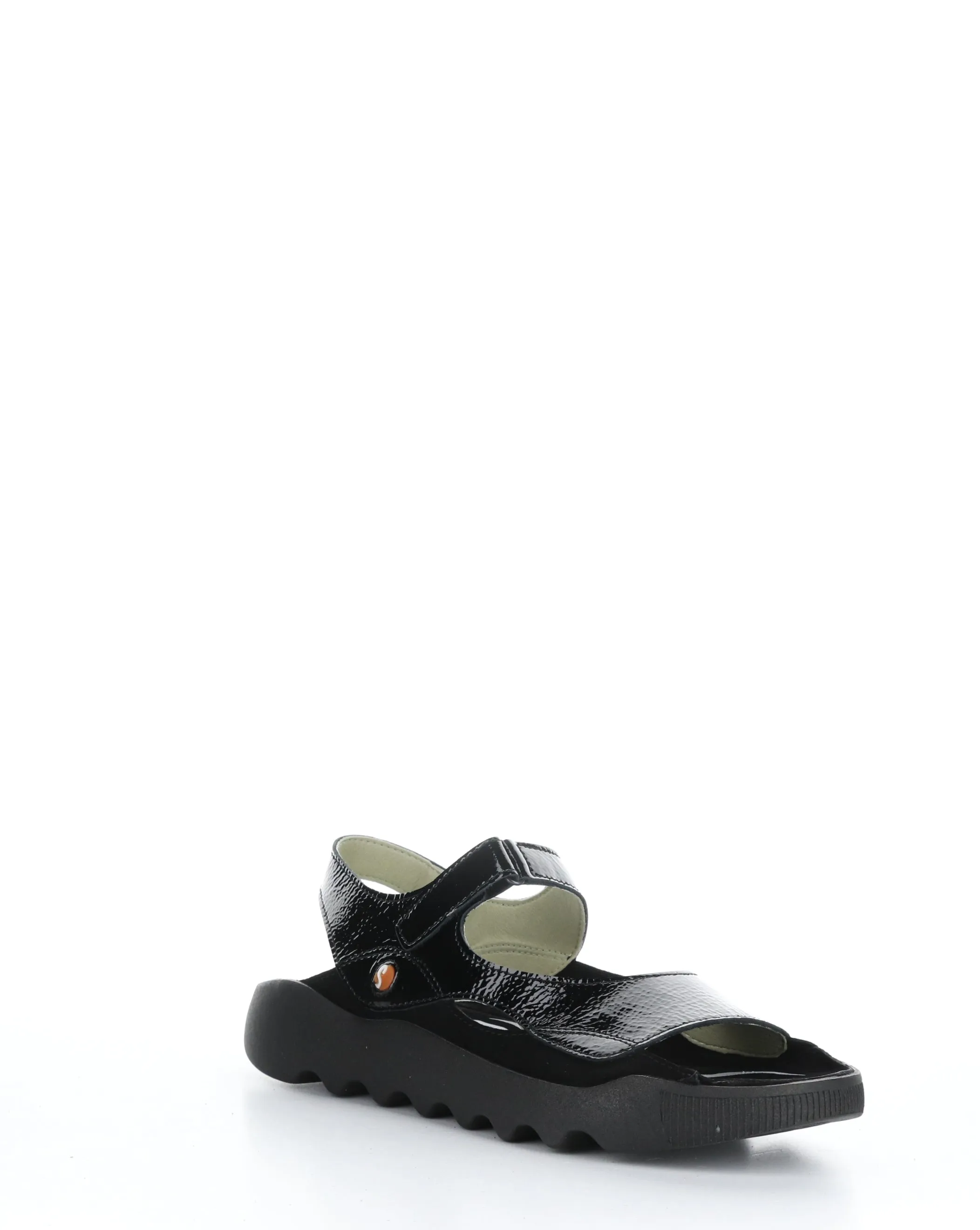 WEAL712SOF BLACK Velcro Sandals