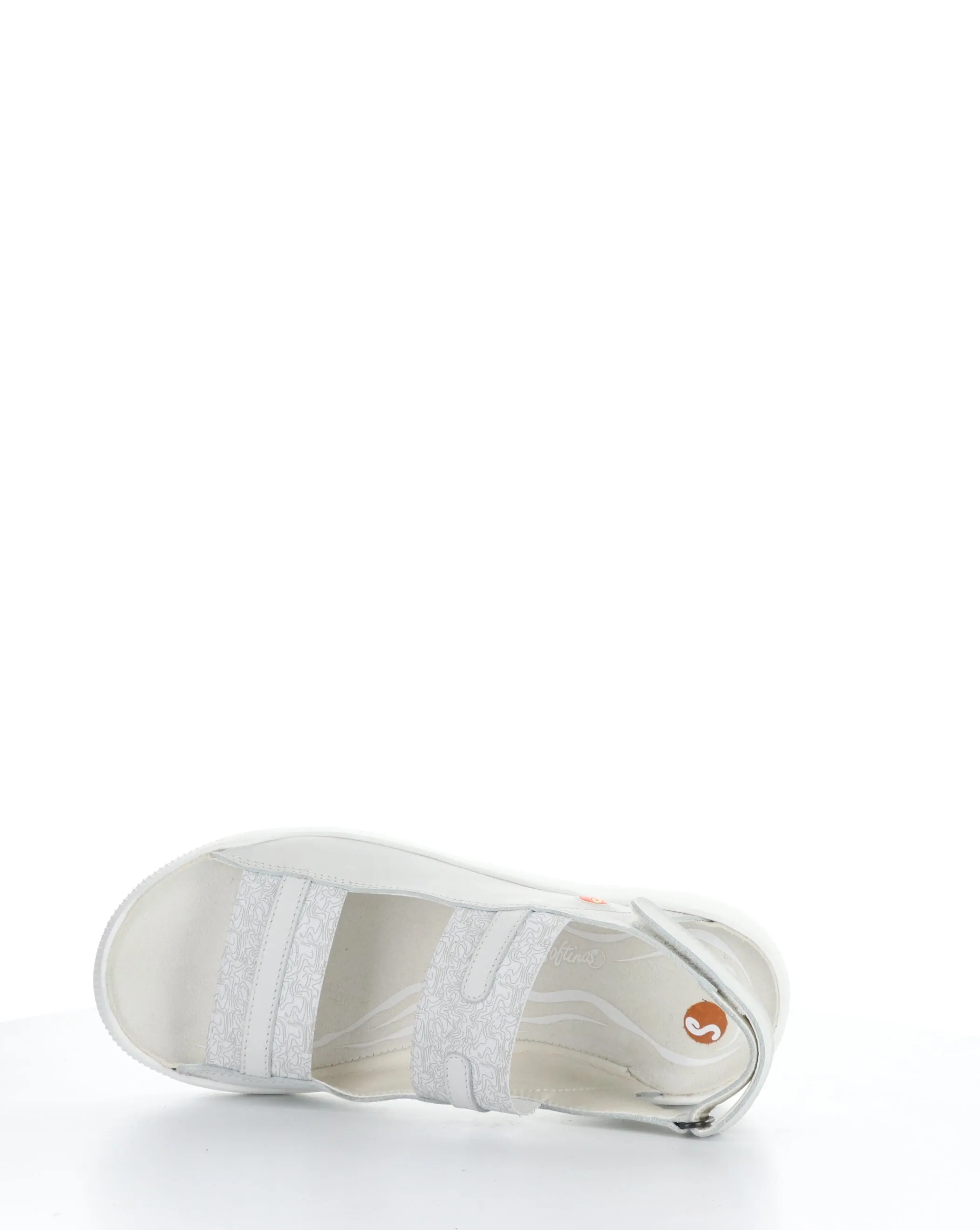 WHEB749SOF 001 WHITE Velcro Sandals