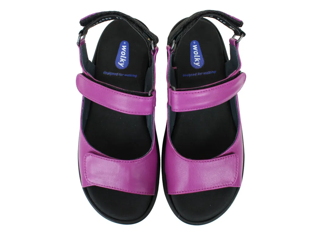 Wolky Sandals Salvia Bougainville