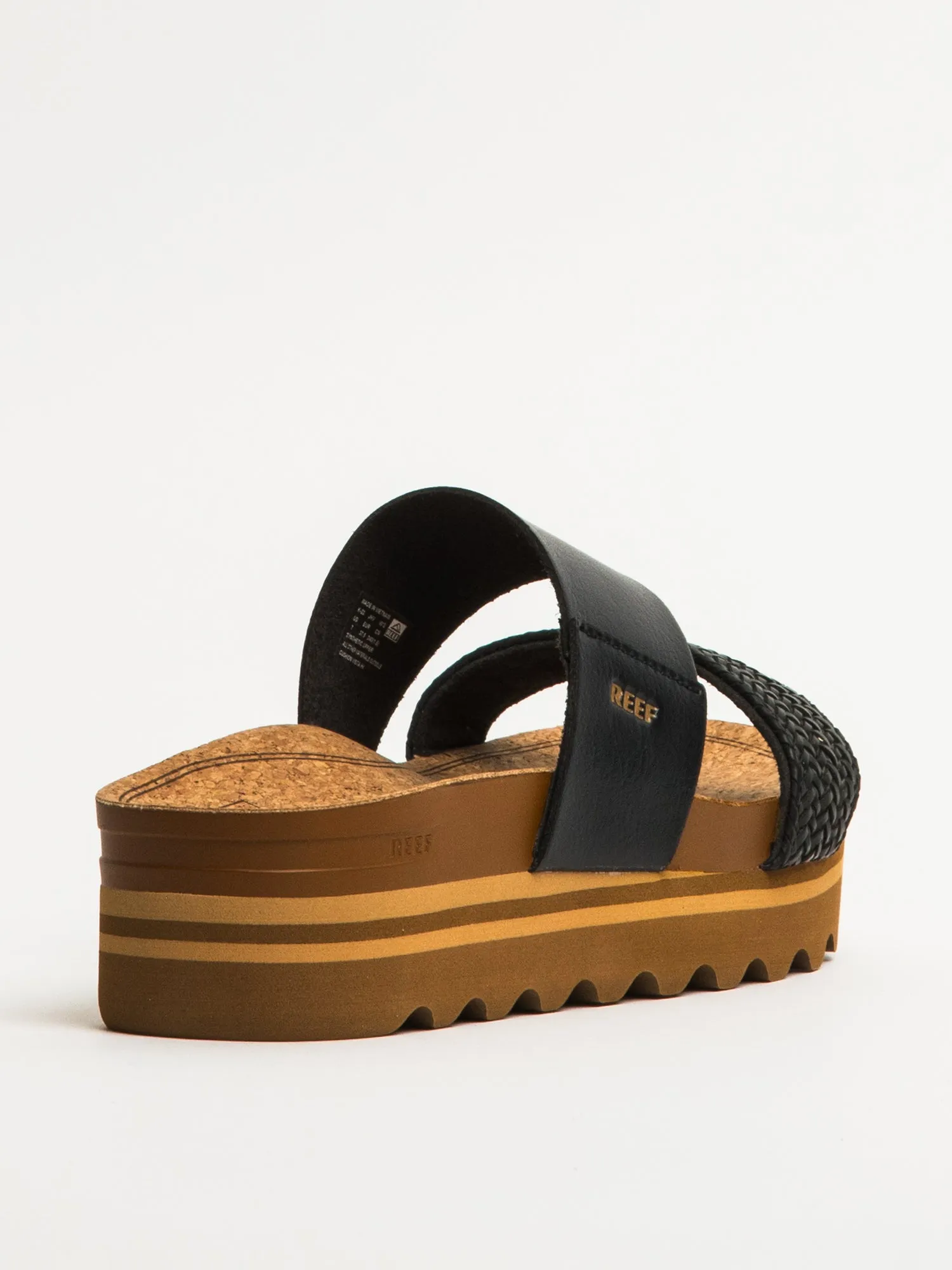 WOMENS REEF CUSHION VISTA HI SANDALS