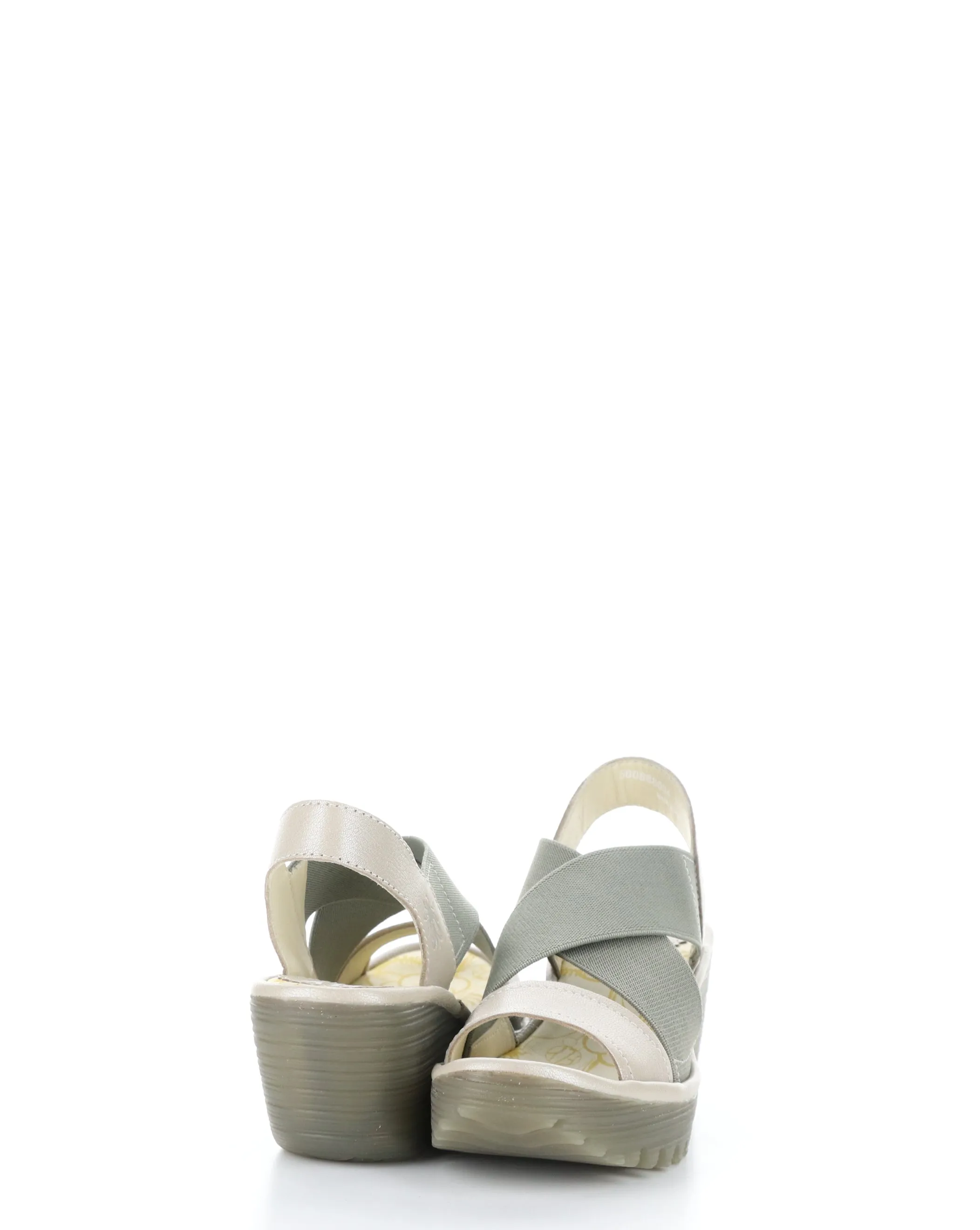 YAJI888FLY 025 MEDIUM/DK SILVER Elasticated Sandals