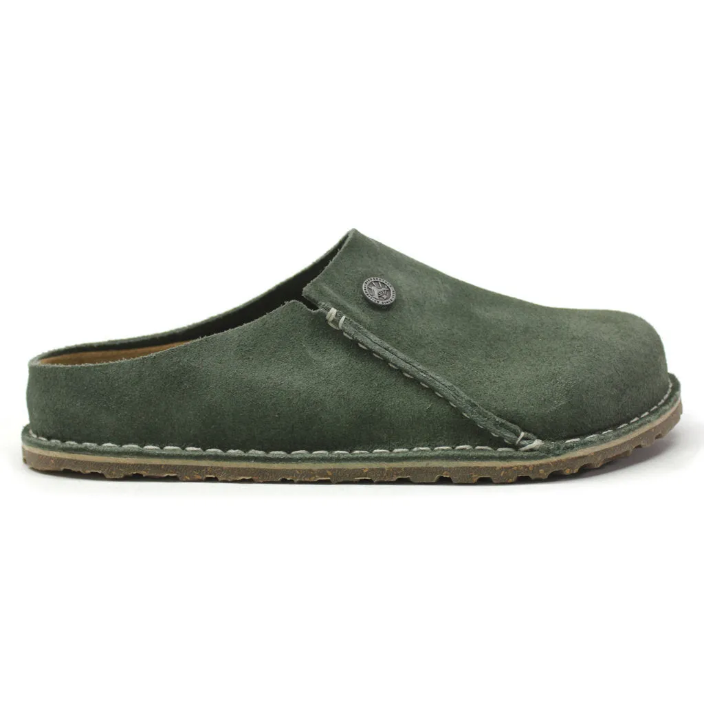 Zermatt Suede Leather Unisex Clogs