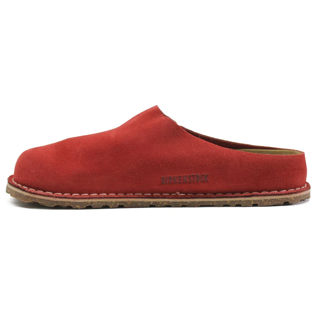 Zermatt Suede Leather Unisex Clogs